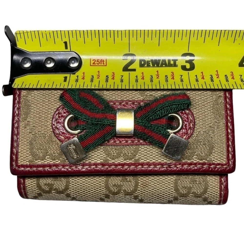 Gucci Monogram Key Holder Wallet